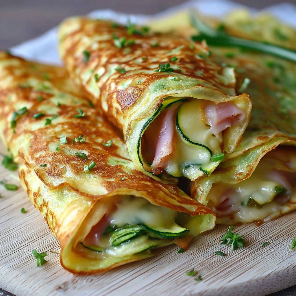 Un sandwich au fromage et aux légumes, avec des herbes fraîches sur le dessus.